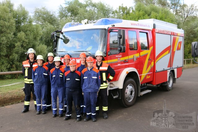Jugendfeuerwehr Jahresabschlussuebung 90